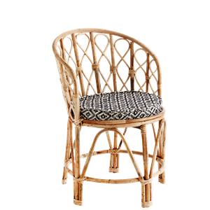 Bamboo chair w/ chair pad