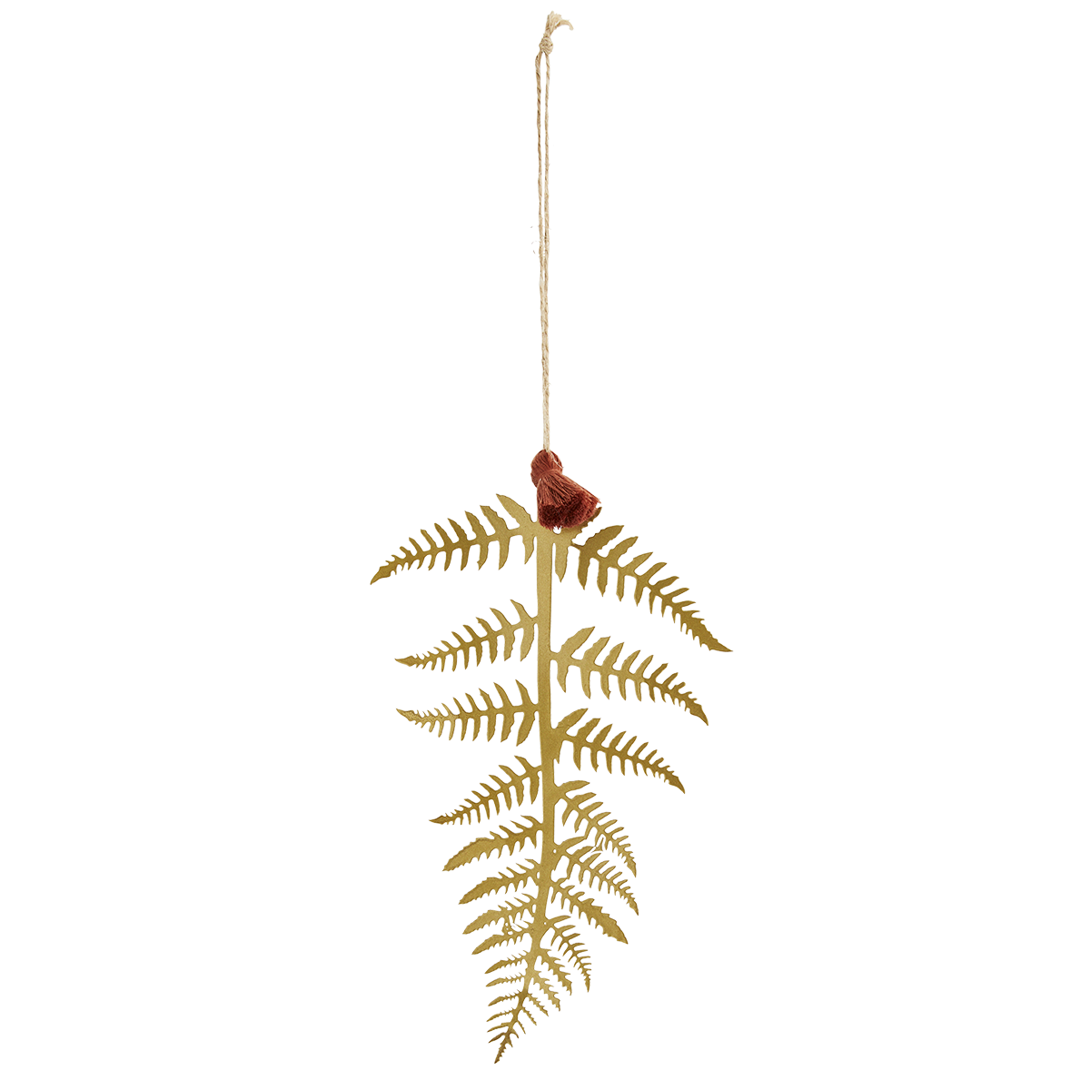 Hanging iron leaf