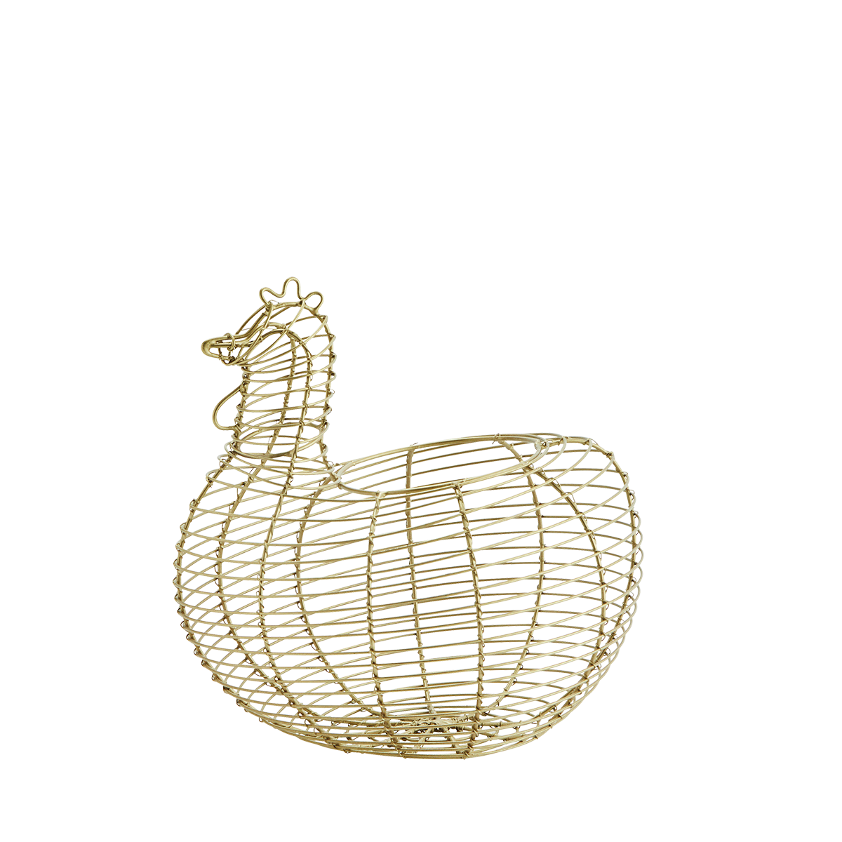 Iron hen basket