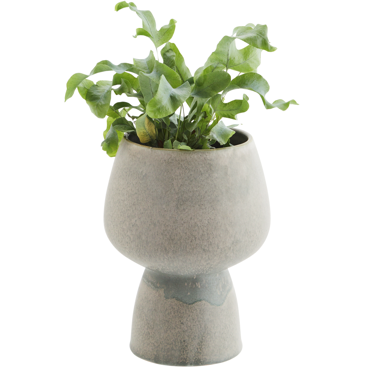 Stoneware flower pot