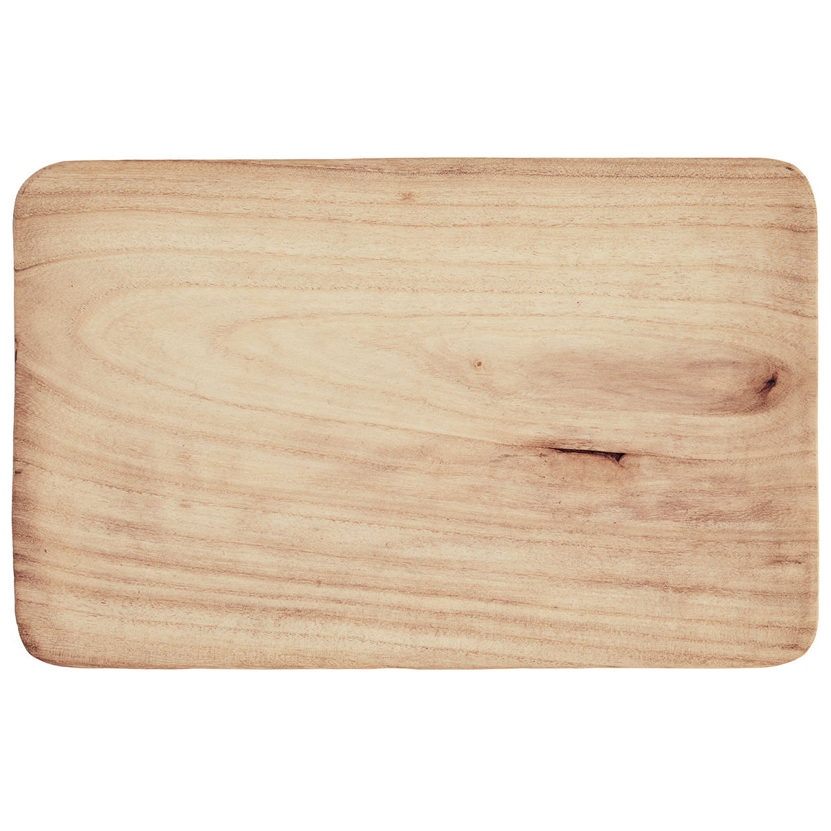 Rectangular wooden tray