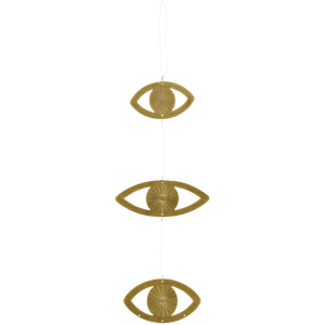 Hanging eye ornaments w/ wire