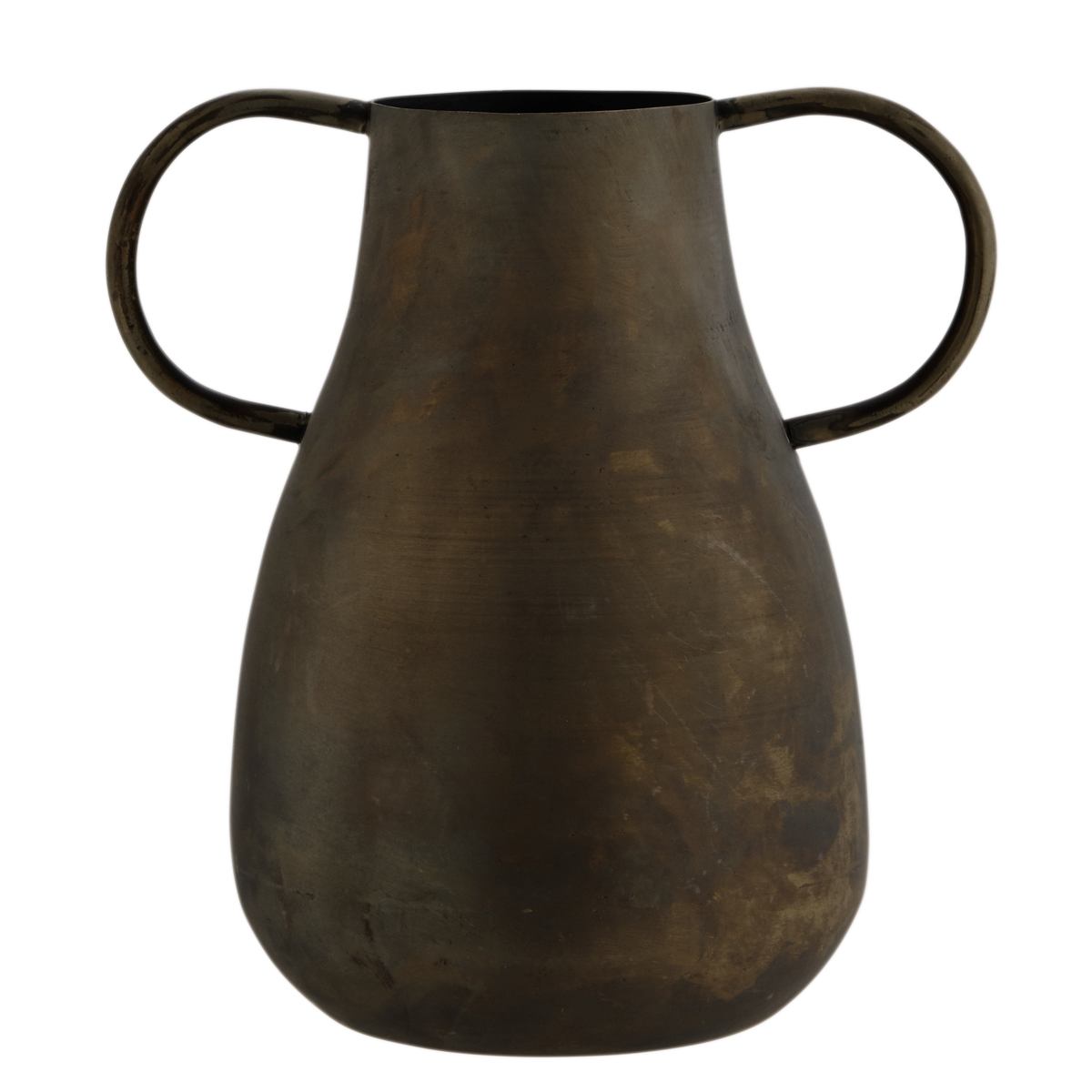 Iron vase w/ handles